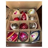 Vintage Mercury Glass and Shiny Brite Ornaments