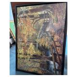Framed Puzzle Art and Poster frame Lot