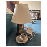 Two Lamps and Misc Lot