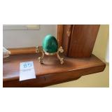 Small Malachite Stone Egg