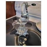 Ethan Allen glass bird made in Italy 11.5 in.