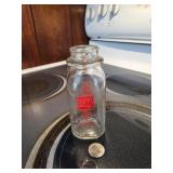 Bumps dairy 1 pint milk bottle