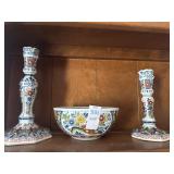 Hand Painted Delft Made in Holland Bowl and
