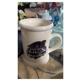 Ceramic footed mug from Deneen pottery for the