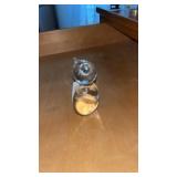 Glass Cat Paperweight