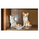 Assorted Cat Figurines