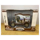 1912 Ford coin bank - NIB
