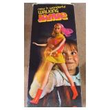 Vintage walking Jamie box only - no doll