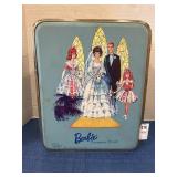 Vintage metal Barbie Trousseau trunk