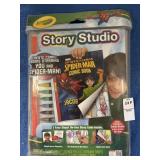 Spider-Man Crayola story studio - new