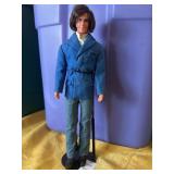 Vintage Ken Doll in Town Turtle Outfit