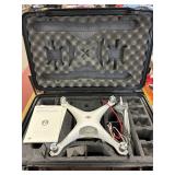 DJI Phantom 4 series quadcopter drone, identified