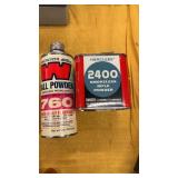 2 Empty Tins of Smokeless Rifle & Ball Powder