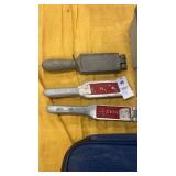 3 aluminum dual-cavity fishing sinker/jig molds
