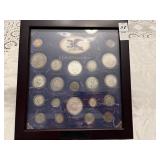 20th Century Coin Collection - 21 Coins