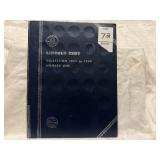 Lincoln Cent Folder 1 - 62 Coins