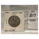 1944-S Walking Liberty Half Dollar