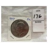 1977 Eisenhower Dollar - AU