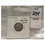 1943-S Mercury Dime