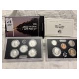 2020 US Mint Silver Proof Set - 10 Coins