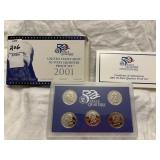 2001 State Quarters Proof Set