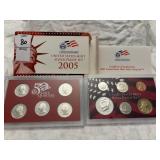 2005 US Mint Silver Proof Set - 11 Coins