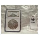 2006-P Ben Franklin Silver Dollar MS70