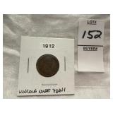 1912 Lincoln Wheat Penny