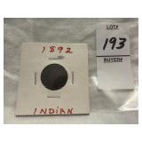 1892 Indian Head Penny