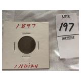 1897 Indian Head Penny
