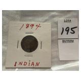 1894 Indian Head Penny
