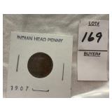 1907 Indian Head Penny