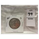 1961-D Franklin Half Dollar