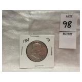 1958-D Franklin Half Dollar