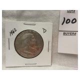 1962-D Franklin Half Dollar