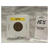 1914 Lincoln Wheat Penny