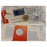 1973 Bicentennial Cover - 2 Coins