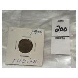 1900 Indian Head Penny