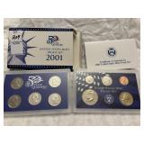 2001 US Mint Proof Set