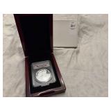 2009 Silver Eagle Proofed Overstrike