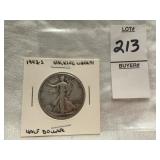1942-S Walking Liberty Half Dollar
