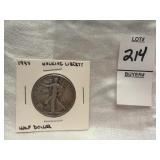 1943 Walking Liberty Half Dollar