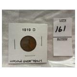 1919-D Lincoln Wheat Penny
