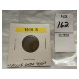 1919-S Lincoln Wheat Penny