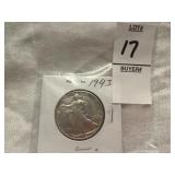 1943 Walking Liberty Half Dollar
