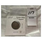 1858 Flying Eagle Penny