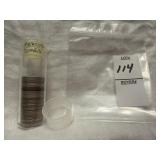30 Mercury Dimes - Tube