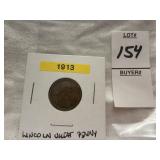 1913 Lincoln Wheat Penny
