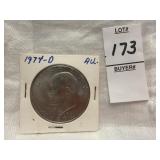 1974-D Eisenhower Dollar - AU
