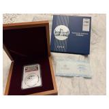 2014 Smithsonian Silver Panda PF70